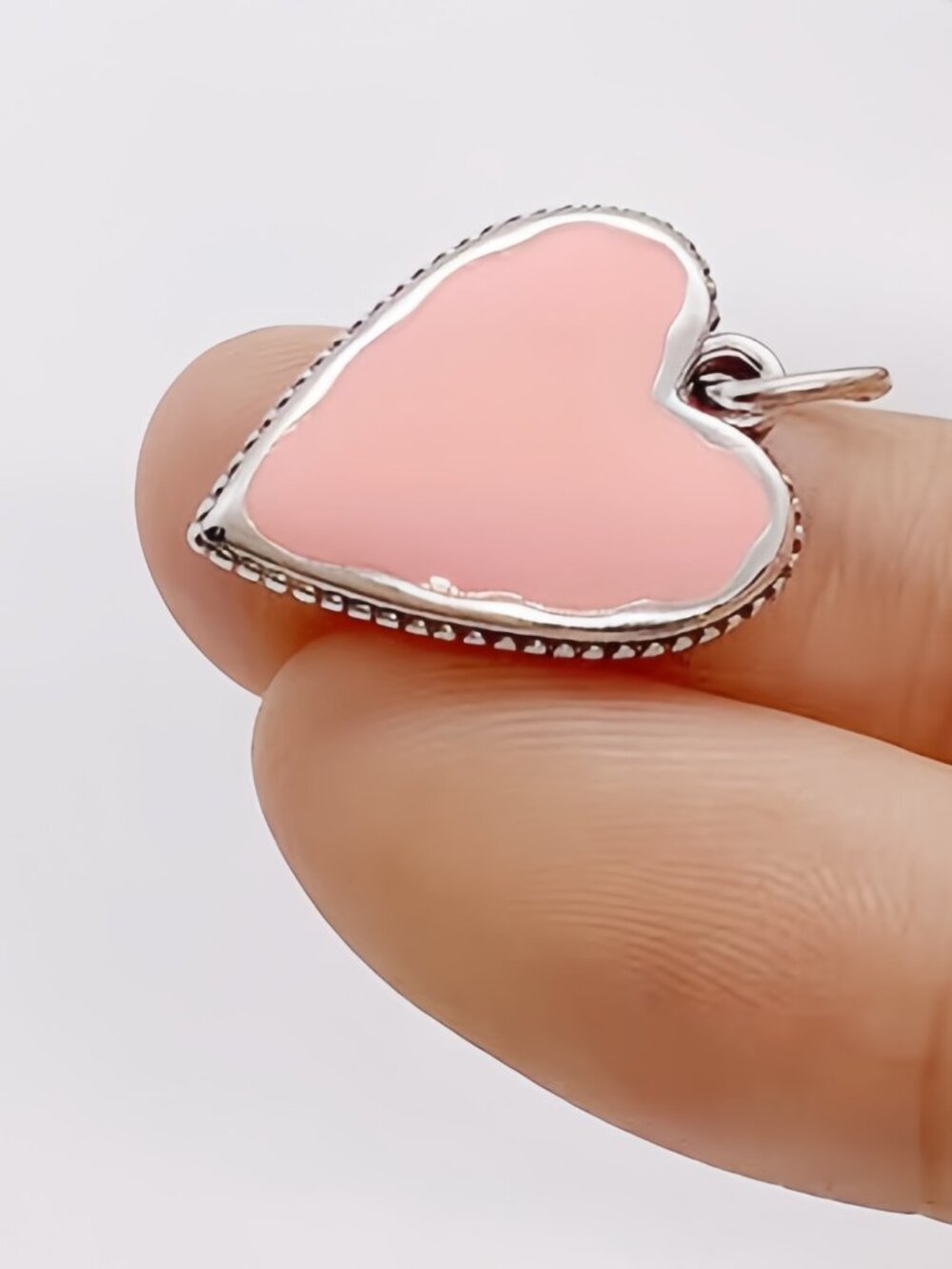 James Avery Enamel Heart Charm
